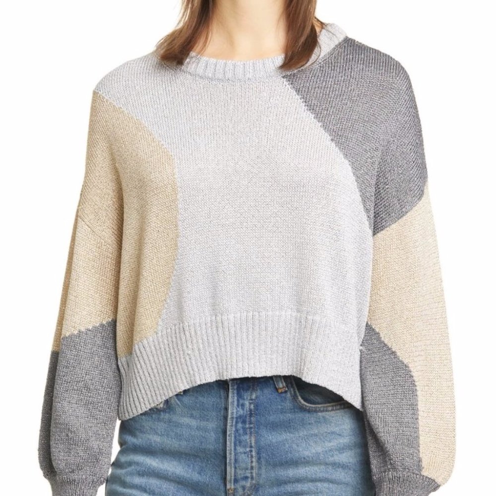 $395 NWT Cinq A Sept Clara Sweater S - Picture 3 of 8